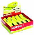 Kores TM36101-10 BRIGHT LINER Textmarker gelb 3.2ml (10 Stck)