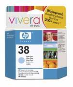 HP C9418A Ink Cartridge No 38, light cyan