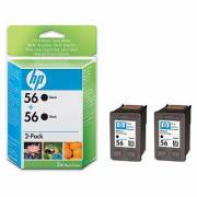 HP C9502A Tinte (2 Stck) 56, schwarz (nicht mehr lieferbar)
