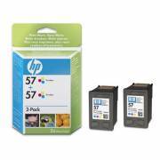 HP C9503A Ink Cartridge (2 pce) No. 57, color