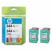 HP C9505EE Ink Cart. No. 344 color, 2 pce