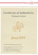 Hahnemhle 10 640 397 Certificates of Authenticity DIN A4, 25 Bl