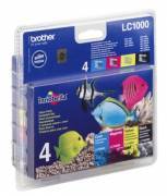 Brother LC-1000VALBP Tinten Value Pack CMYBK