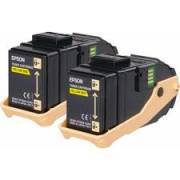 Epson S050606 Toner gelb / yellow 2 Stck