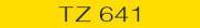 P-touch TZ-641 / TZe-641 Tape gelb / Schrift schwarz 18mm/8m