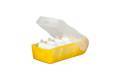 BIELLA 208850.62 Bote pour fiches Croco A8 jaune transp.,incl.1