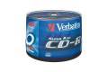 VERBATIM 43309 CD-R Spindel 80 Min./700 MB, 1-48x printable, 50