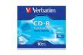 VERBATIM 43428 CD-R Jewel 90MIN/800MB 48x 10 Pcs