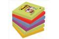 POST-IT 654-6SS-MAR Bloc Super Sticky Marrakesch 5-couleurs, 6x9