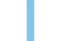 BIELLA 190155.05 Bandes de signalisation 4cm bleu, 26x145mm