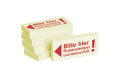 BIZSTIX 1301010125 Notiz 'Firmenstempel' 75x35mm gelb 5 x