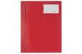 DURABLE 2500/03 Dossier-classeur A4 rouge, avec porte-etiquette