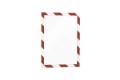 DURABLE 4944132 Duraframe Security A4 rot/weiss 2 Stck