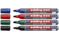 EDDING 250-E4BLI Boardmarker 250 1.5-3mm 4 couleurs ass. Blister