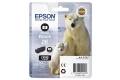 EPSON T261140 Encre 26 Ours blanc noir photo / photo black