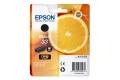 EPSON T333140 Tinte schwarz / black 33