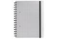 KOLMA 06.551.00 Notizbuch Easy KolmaFlex A5 transp., kariert 5mm