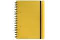 KOLMA 06.551.11 Carnet Easy KolmaFlex A5 jaune, quadrill 5mm 10