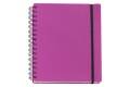 KOLMA 06.551.13 Carnet Easy KolmaFlex A5 violet,quadrill 5mm 10