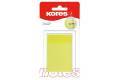 Kores N48186 NOTES 50x75mm transp., jaune/50 flls. (18 pce)