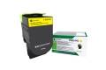 Lexmark 71B2HY0 Toner HY return gelb / yellow