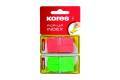 KORES N45124 POP-UP INDEX 45x12mm rot, grn/4x40 Blatt