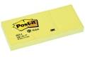 POST-IT 653-1 Haftnotizen Recycling 51x38mm gelb, 3x100 Blatt