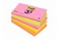 POST-IT 655S-N Bloc Super Sticky Cape Town 4-couleurs,5x90 flls.