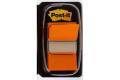 3M Post-it 680-4 Index Tabs 25,4x43,6mm orange/50 Tabs