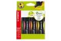 STABILO 6070/4 Textmarker GREEN BOSS 2-5mm 4-farbig ass.