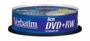 VERBATIM 43641 DVD+RW Spindle 1.4GB 4x 8cm photoprint 10 Pcs