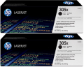 HP CE410XD 2x Toner HY 305X noir / black