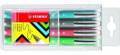 STABILO 2019/4 Worker colorful Roller 0.5mm 4 Farben