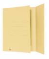 BIELLA 250401.2 Dossier-chemise A4 jaune, 240g, 50 pce