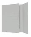 BIELLA 250401.25 Dossier-chemise A4 gris, 240g, 50 pce