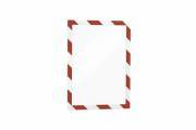 DURABLE 4944132 Duraframe Security A4 rouge/blanc 2 pcs.