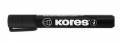 Kores M20930 Permanent Marker 3mm black (12 pce)